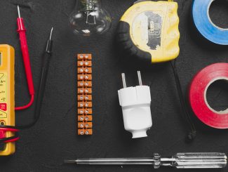 workplace-with-tools-electricity